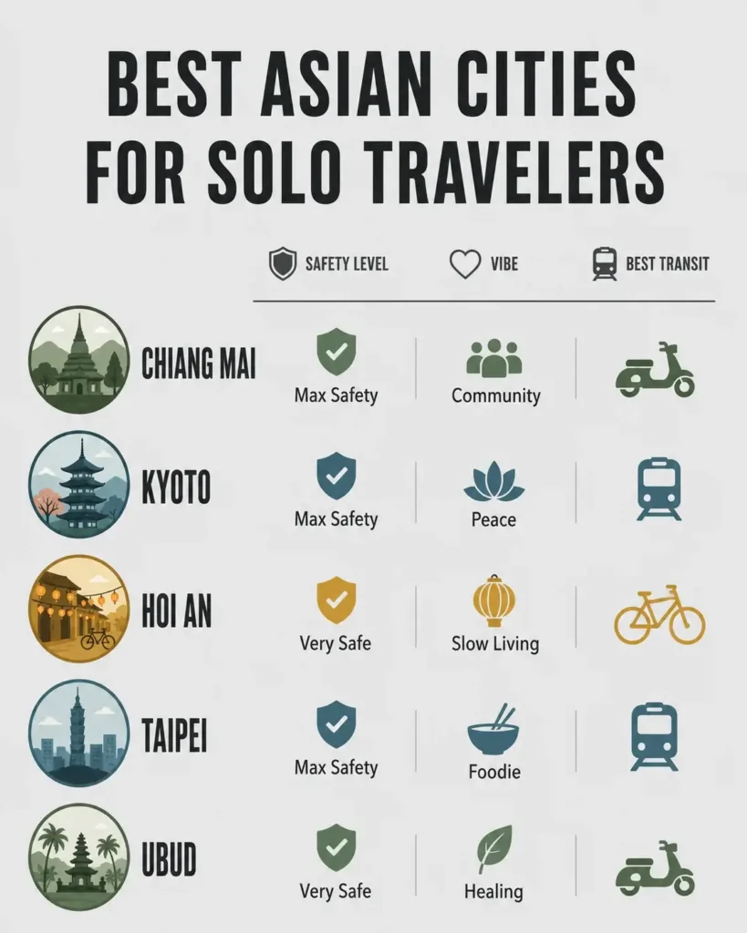 best-asian-cities-solo-travelers-comparison-matrix