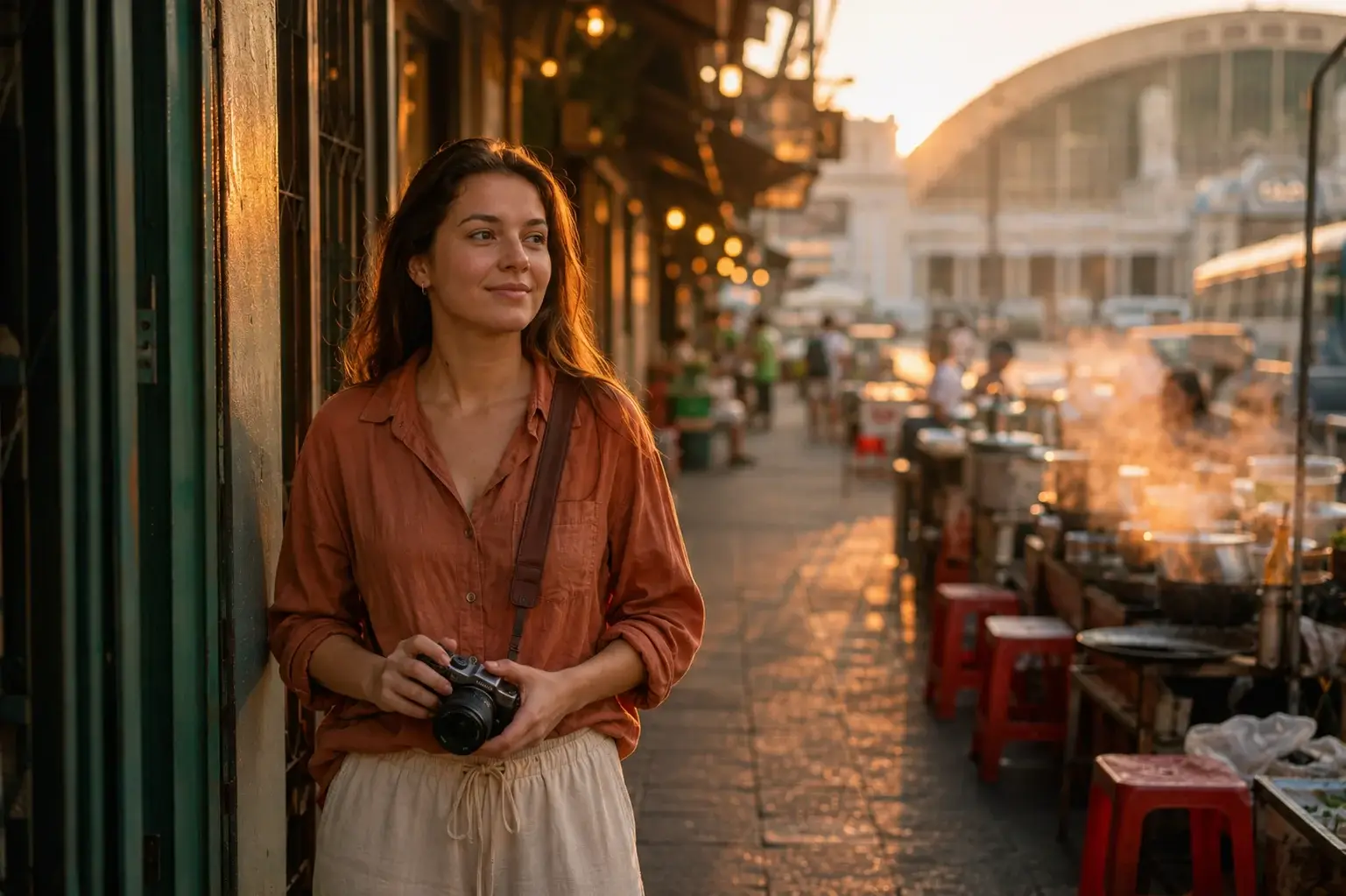 Packing outfits for a week in one suitcase builds travel freedom